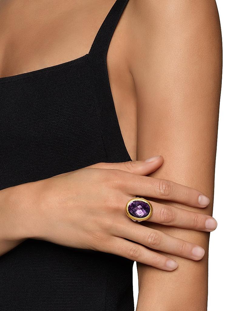 David Yurman Albion Oval Ring in Sterling Silver