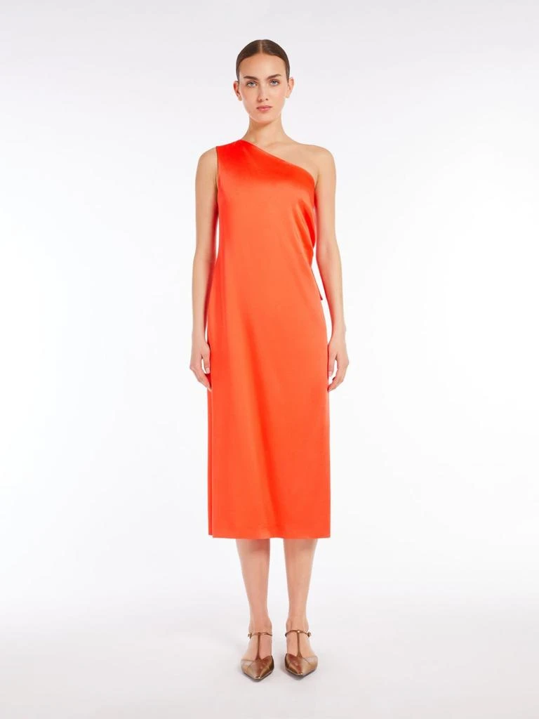 Max Mara Envers satin one-shoulder dress 2