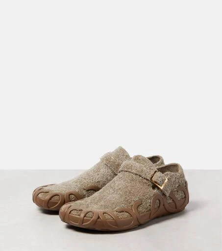 Loewe Brushed suede loafers 5