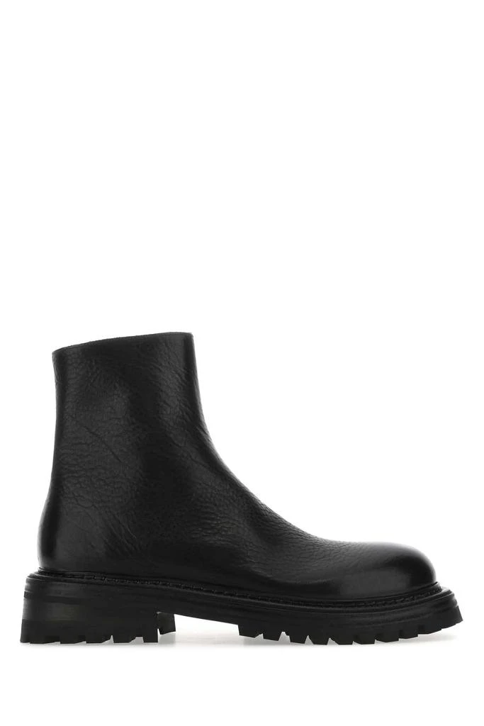Marsèll Black Leather Ankle Boots 1