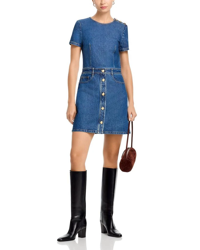 Cinq à Sept Niya Denim Mini Dress 2