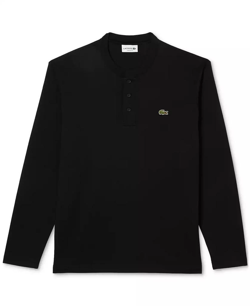 Lacoste Men's Long-Sleeve Henley T-Shirt 1