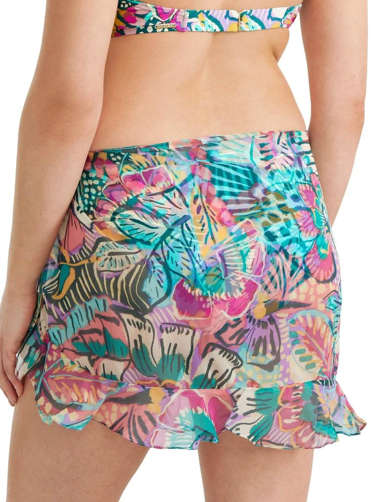Sunsets Women
s Lush Garden Short And Sweet Pareo Cover-Up 2