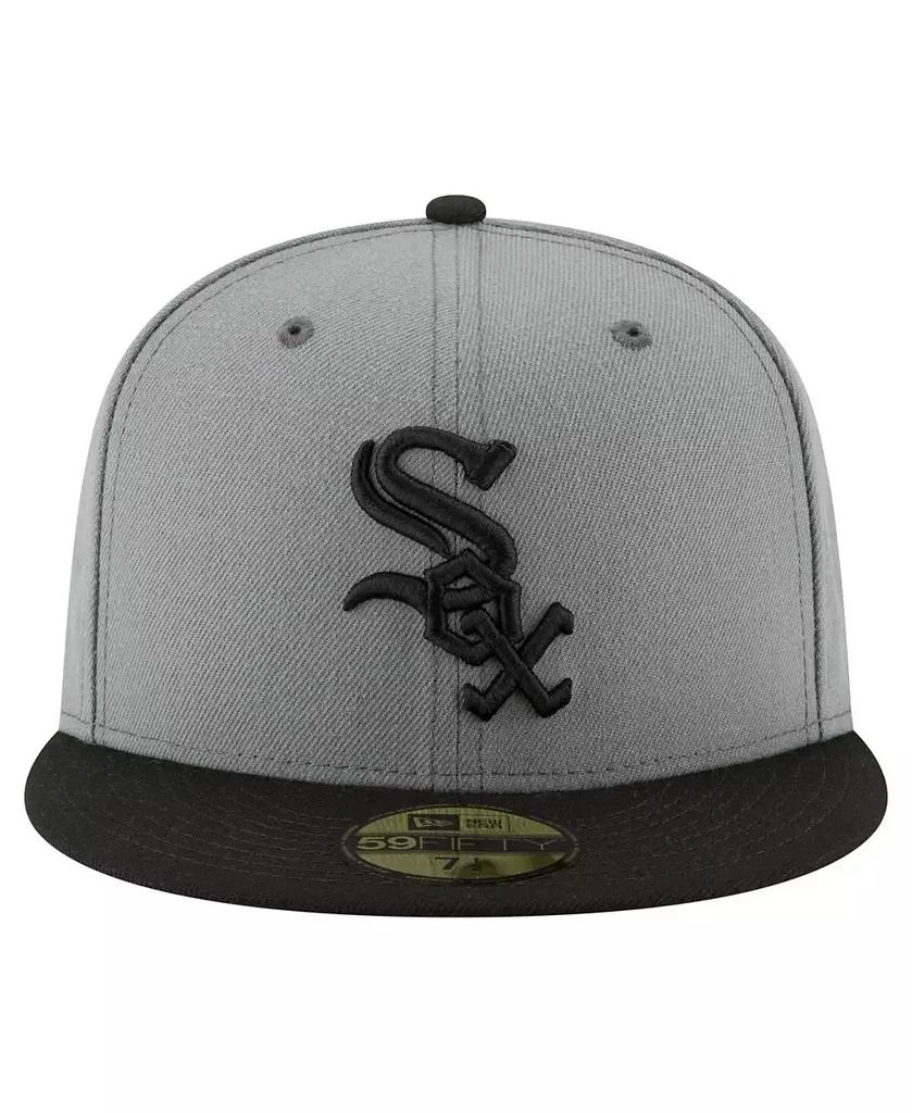New Era Men's Gray Chicago White Sox 125th Anniversary 59FIFTY Fitted Hat 2