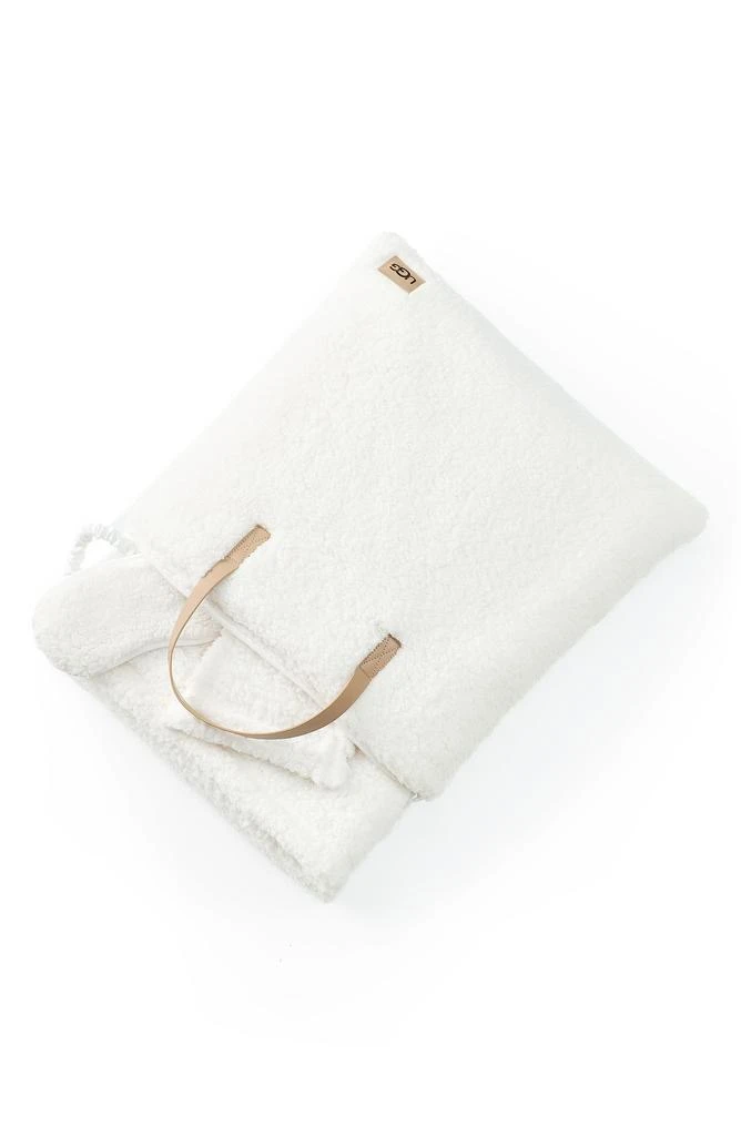 UGG Original Faux Shearling Throw Blanket 
Eye Mask Sleep Set