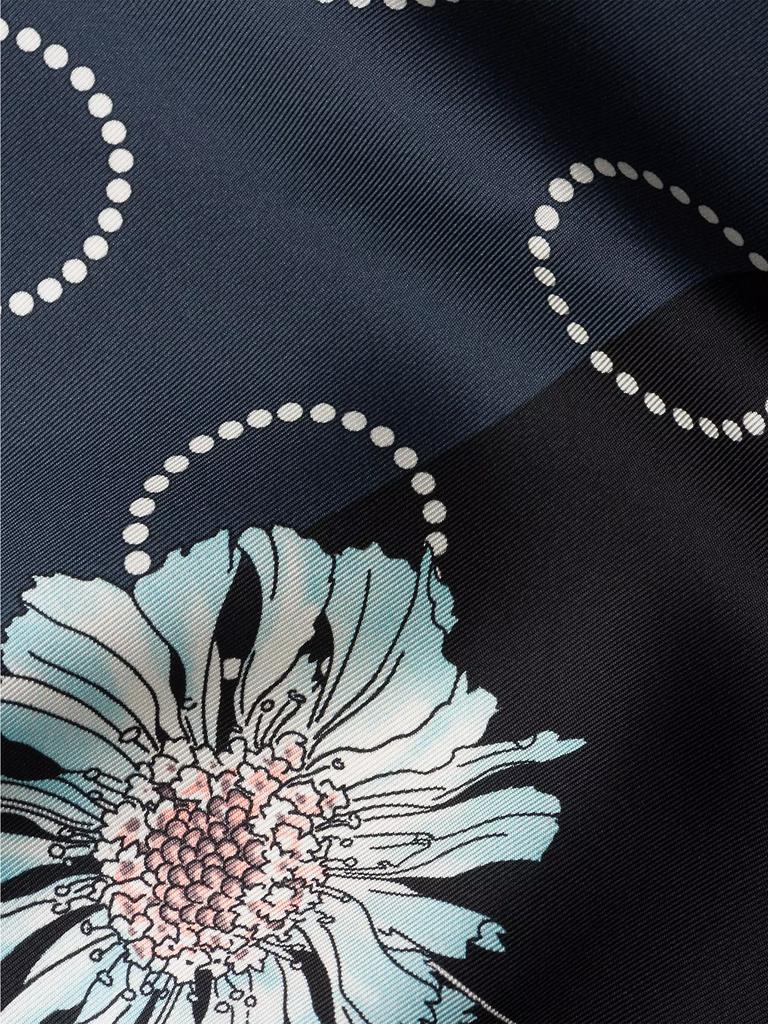 Prada Printed Silk Twill 55CM Square Scarf - Scarves - Free