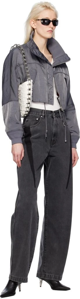 Dion Lee Black Slouchy Darted Jeans 4