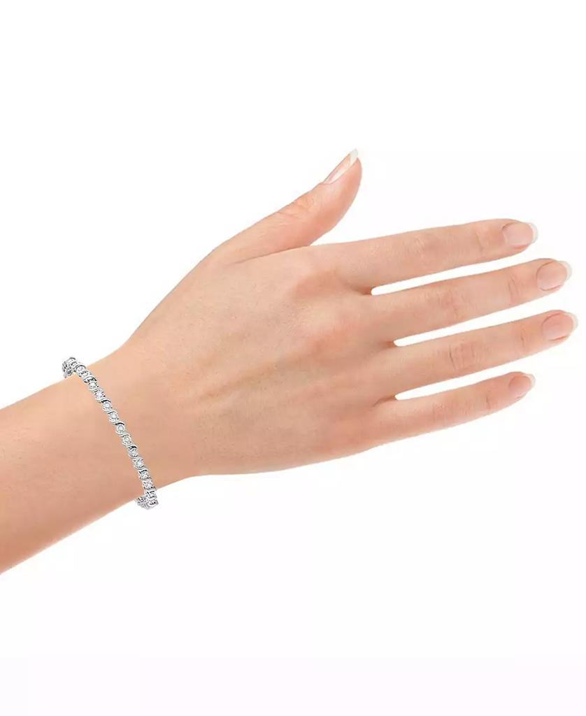 Macy's Diamond Bracelet (1/2 ct. t.w.) in Sterling Silver or Gold-Plated Sterling Silver
