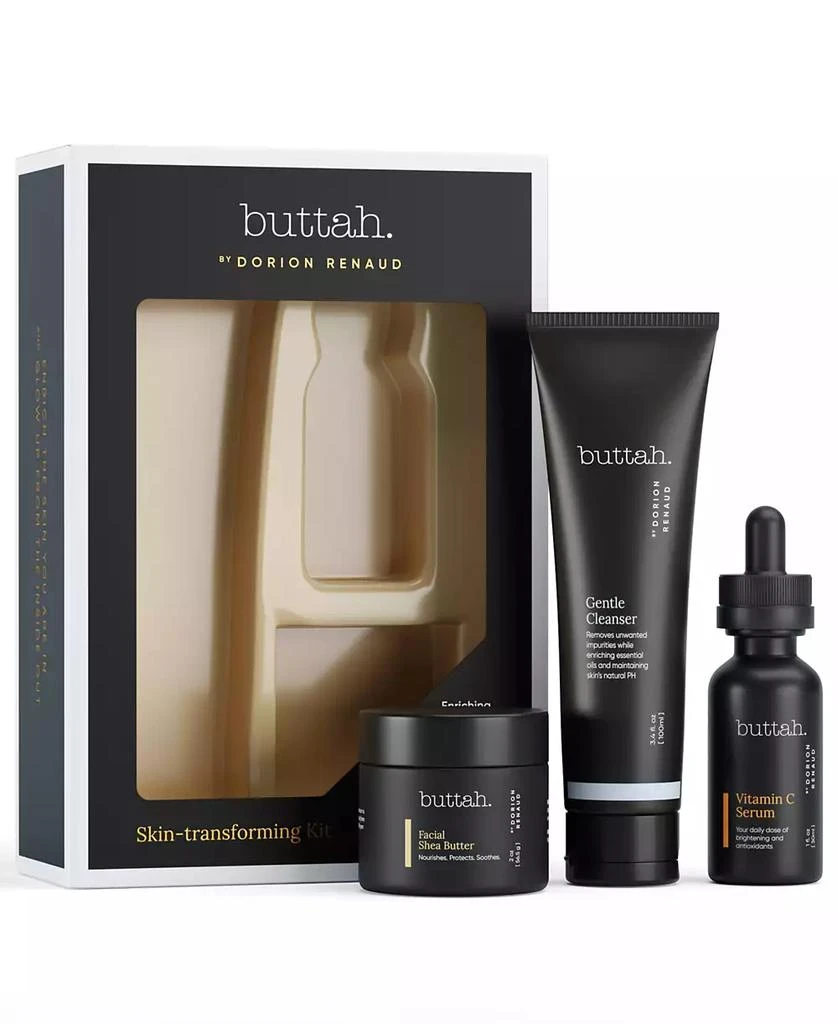 Buttah Skin 3-Pc. Skin Transforming Kit with Facial Shea Butter 2