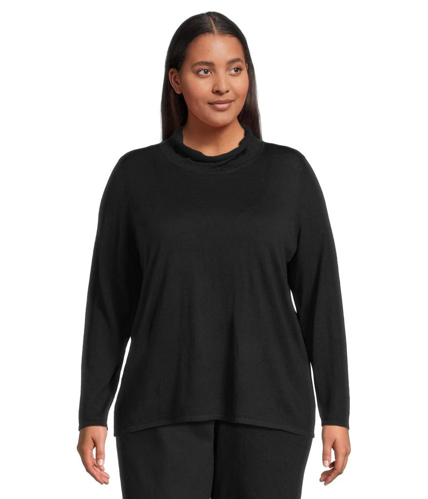 Eileen Fisher Plus Size Turtleneck 1