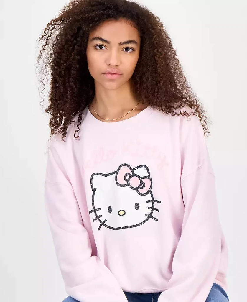 Grayson Threads, The Label Juniors' Hello Kitty Crewneck Sweatshirt new arrivals