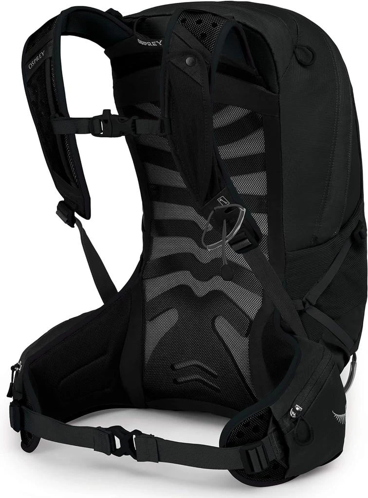 Osprey Osprey Talon 22L Men's Hiking Backpack with Hipbelt, Stealth Black, L/XL 7