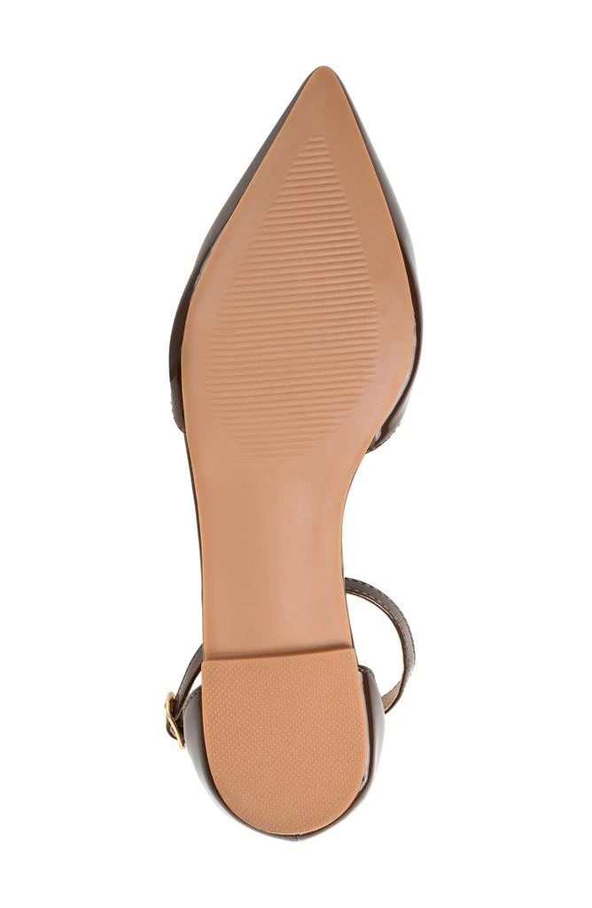 Journee Collection JOURNEE Reba Ankle Strap Flat 5