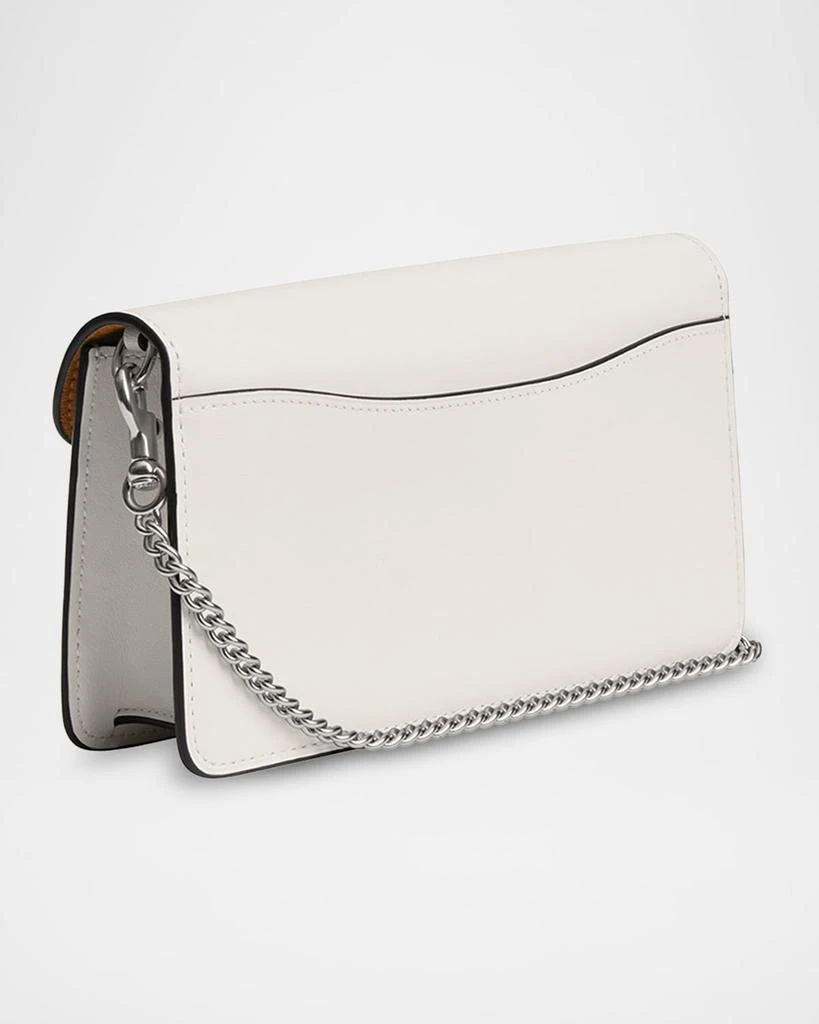 Coach Tabby Leather Clutch Bag with Chain 6