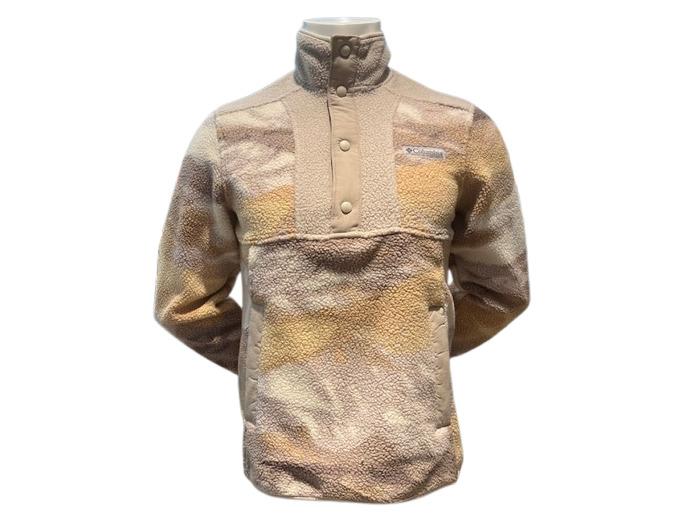 Shop Sunset Canyon Printed Half Snap Beige on Sale at BeyondStyle