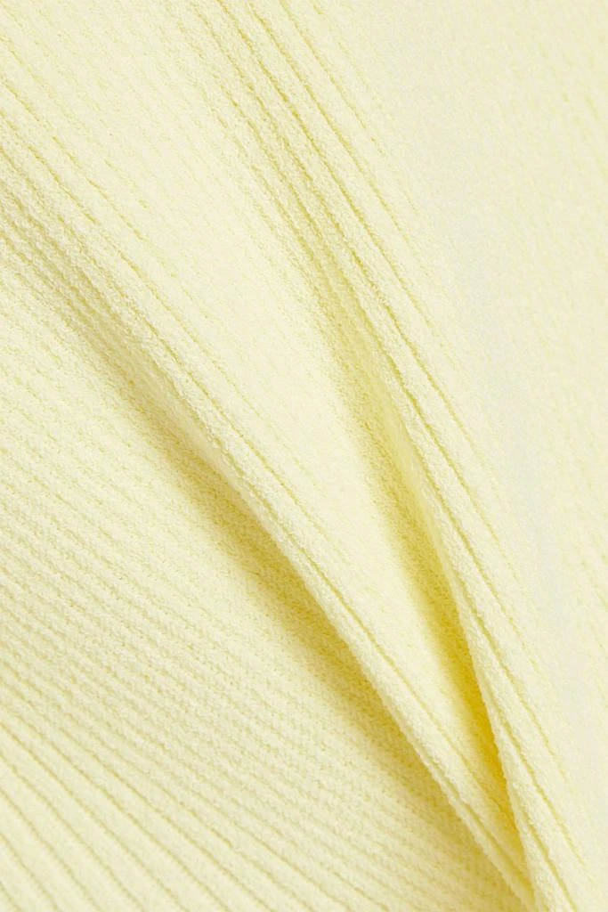Autumn Cashmere Off-the-shoulder ribbed-knit midi dress 4