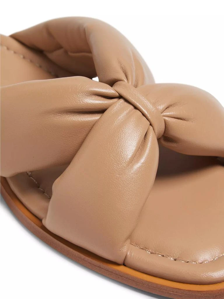 Schutz Fairy Padded Leather Sandals 5