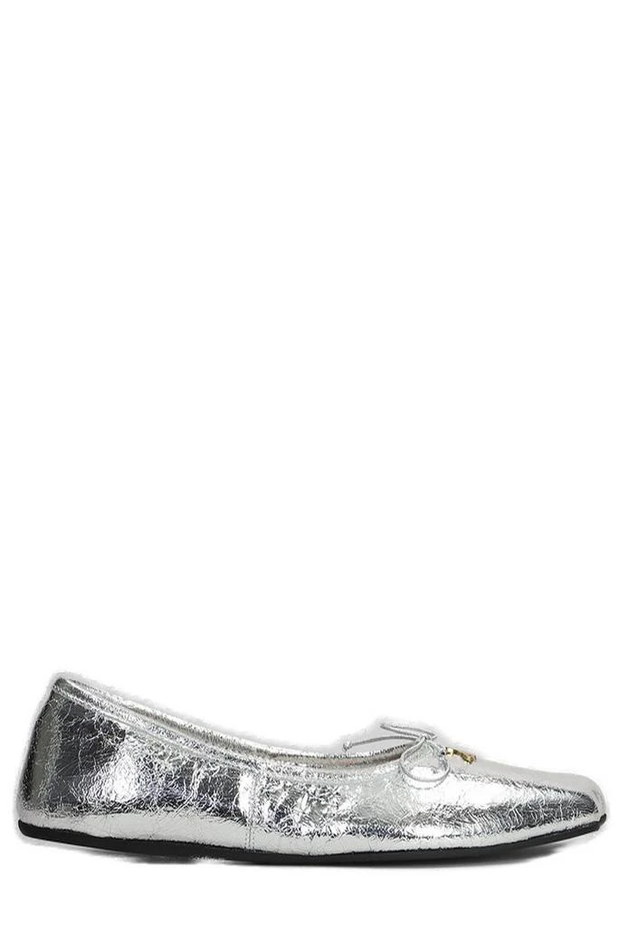 Vivienne Westwood Vivienne Westwood Orb Plaque Metallic Ballet Flats 1