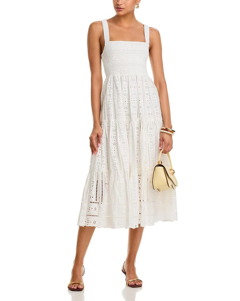 Cara Cara Taormina Eyelet Midi Dress 2