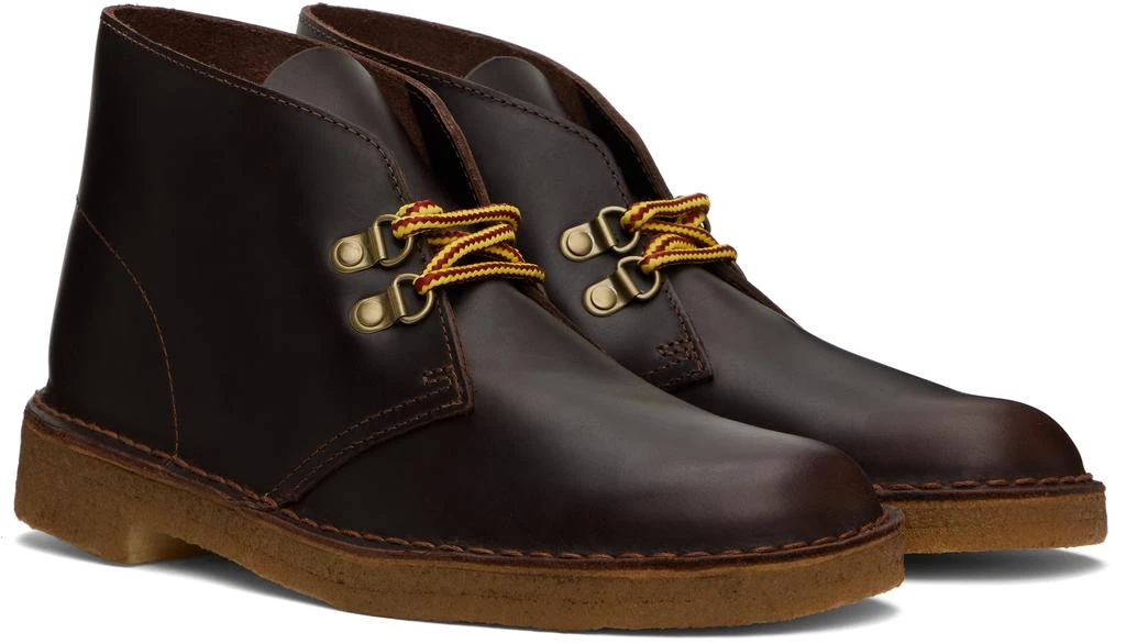 Clarks Burgundy DSRTBoot Hiker Desert Boots 4
