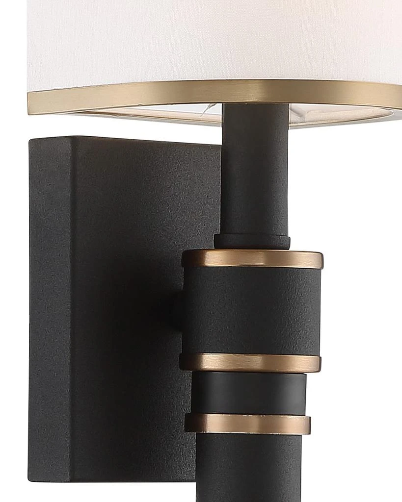 Crystorama Sloane 1-Light Forged Wall Sconce 3