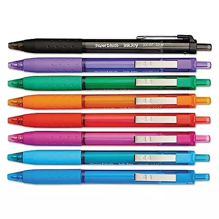 Paper Mate Paper Mate - InkJoy 300RT Ballpoint Pen, Assorted Ink, Medium - 8 Pens 3