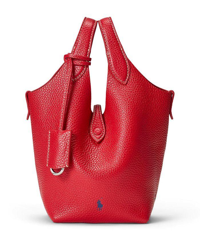 Ralph Lauren Polo Play Leather Small Tote & Crossbody
