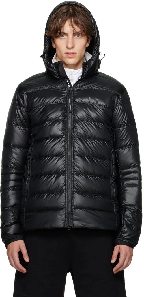 Canada Goose Black Crofton Down Jacket 1