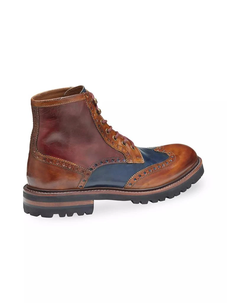 Johnston & Murphy Dudley Lug Wingtip Leather Ankle Boots 3