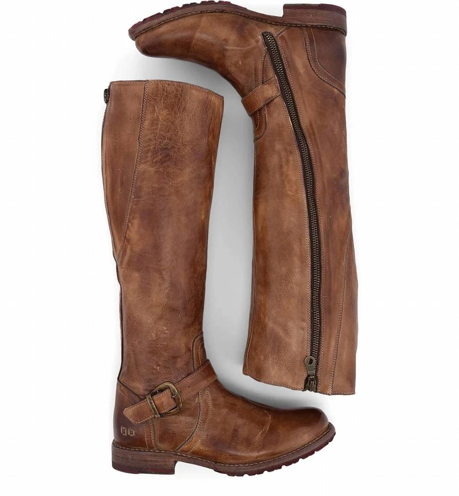 BEDSTU Women's Glaye High Boots In Tan Rustic 4