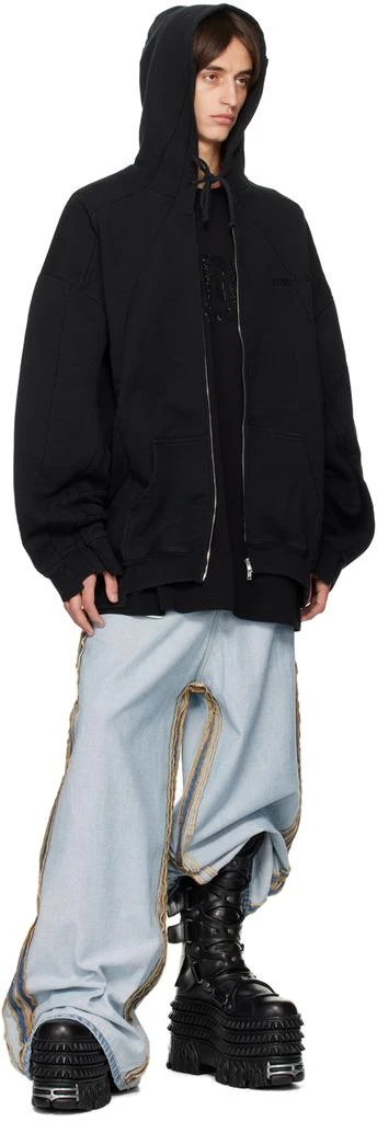 Vetements Blue Inside Out Big Shape Jeans 4