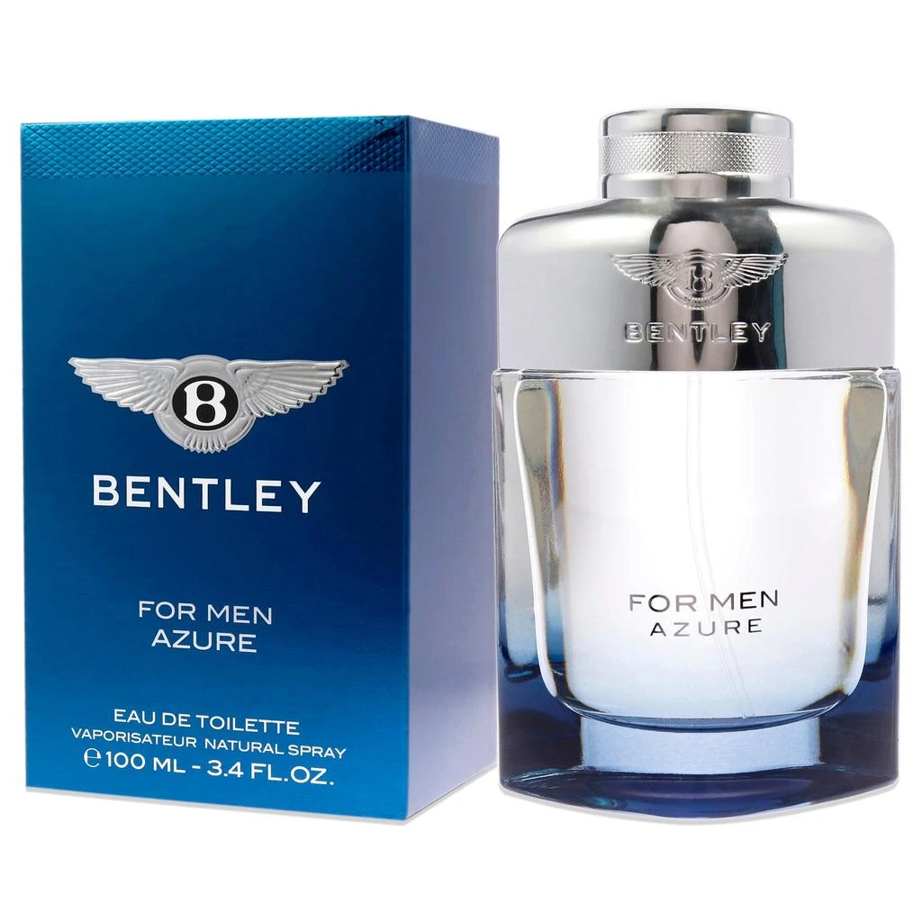 BENTLEY Azure by  for Men - 3.4 oz EDT Spray 4