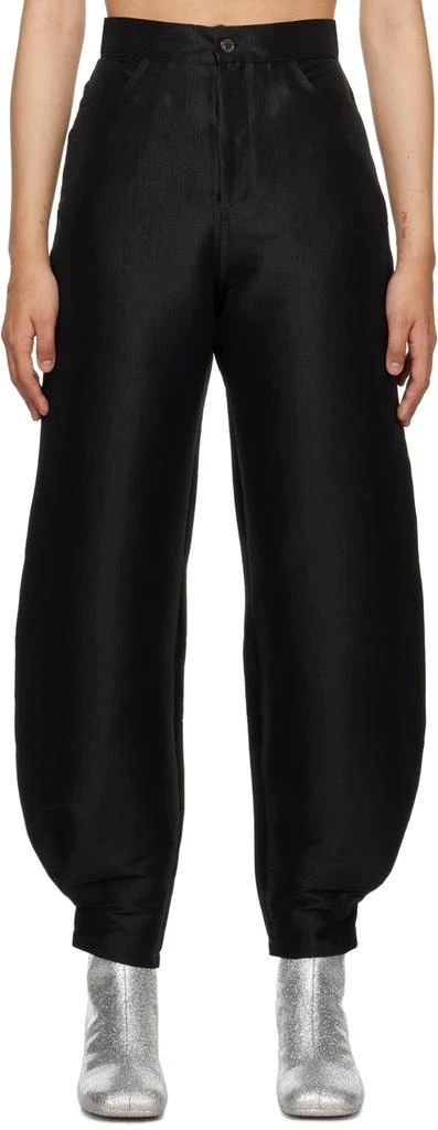 Kika Vargas Black Ella Trousers 1