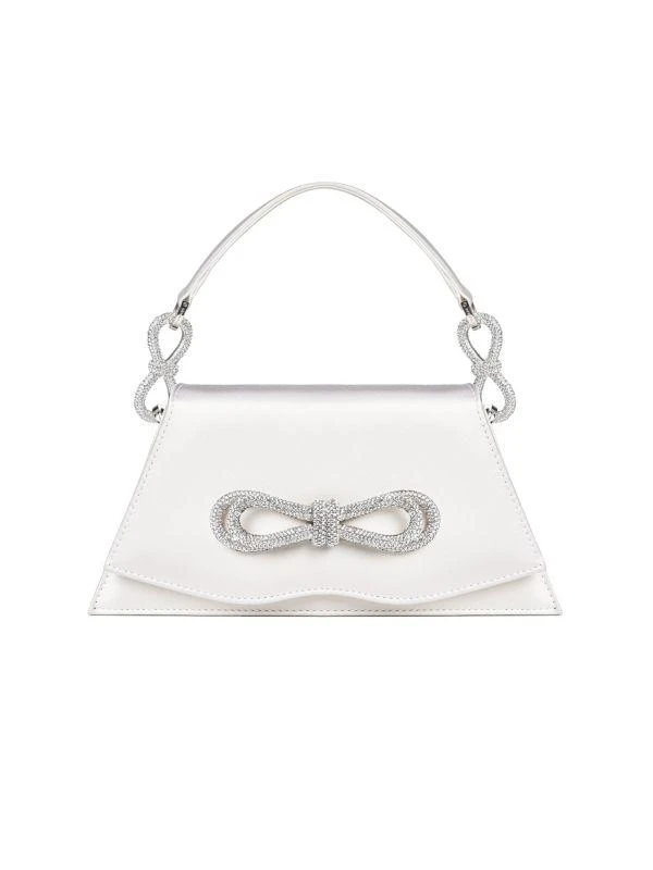 Mach & Mach Medium Samantha Double Bow Top Handle Bag 1