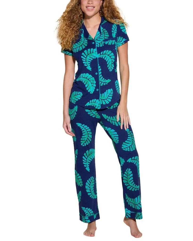 Cosabella Bella Printed Top & Pant PJ Set 1