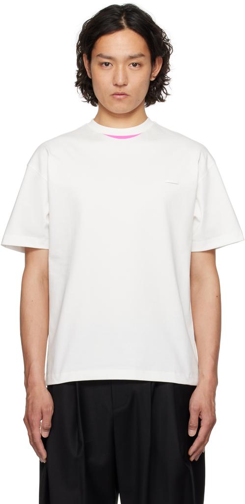 Shop Off-White Printed Graphic T-shirt on Sale at