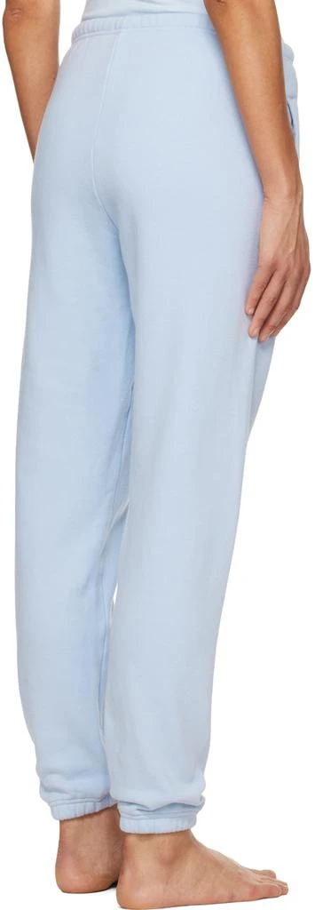 SKIMS Blue Cotton Fleece Classic Jogger Lounge Pants 3