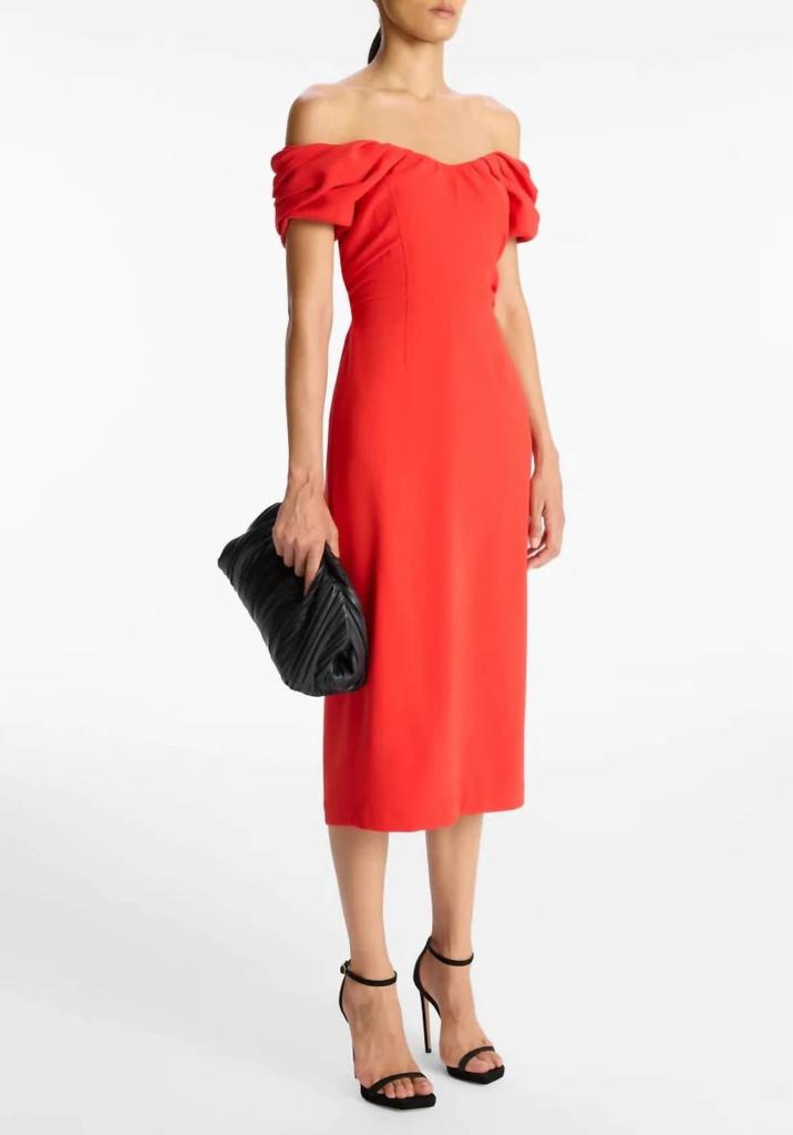 A.L.C. Red Nora Dress