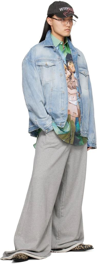 Vetements Green Anime Shirt 4