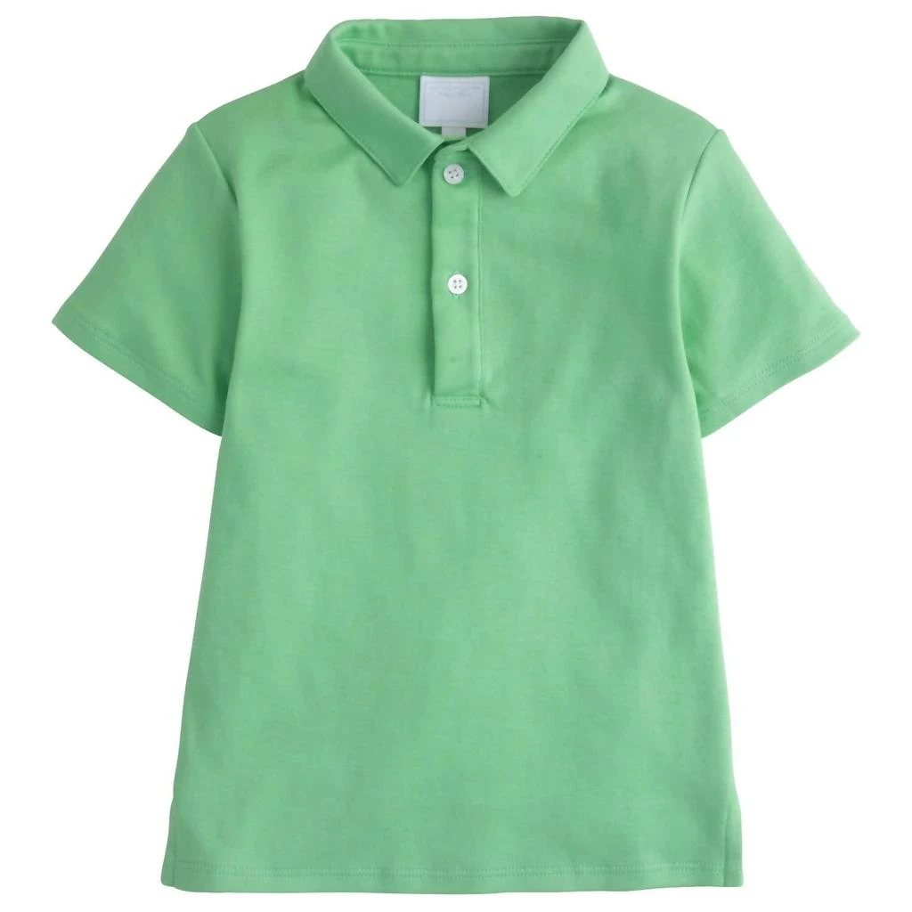 Little English Boy's Short Sleeve Polo Shirt 1
