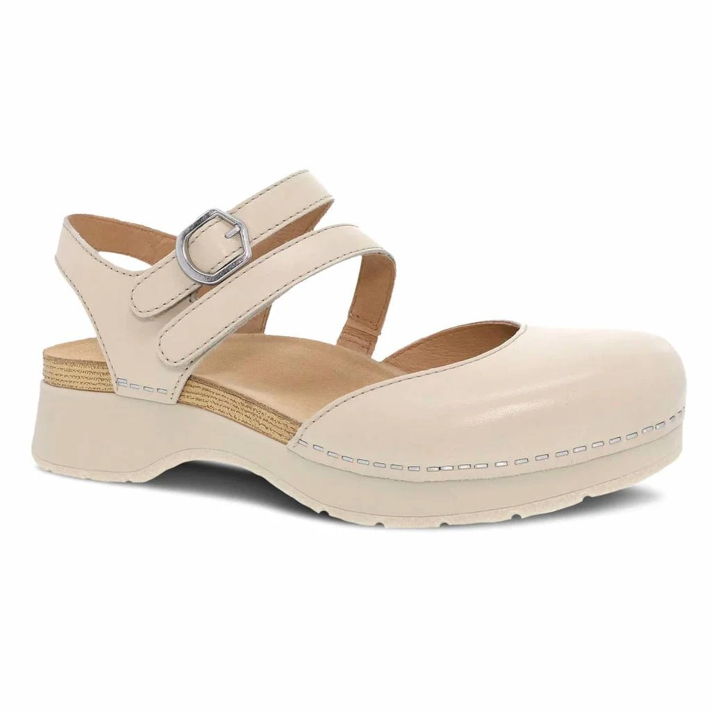 Dansko Women's Rissa Clog - Medium In Ivory 1