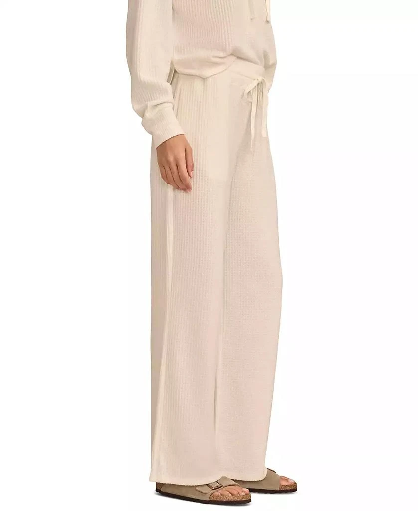 Lucky Brand Women's Cloud Waffle Wide-Leg Pants 3