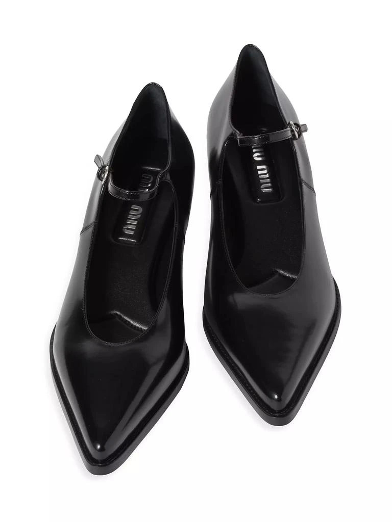 Miu Miu 35MM Patent Leather Pumps 3