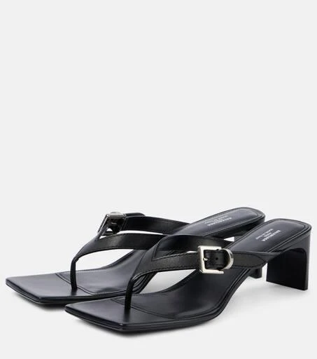 Balenciaga Bel Air 50 leather sandals 4
