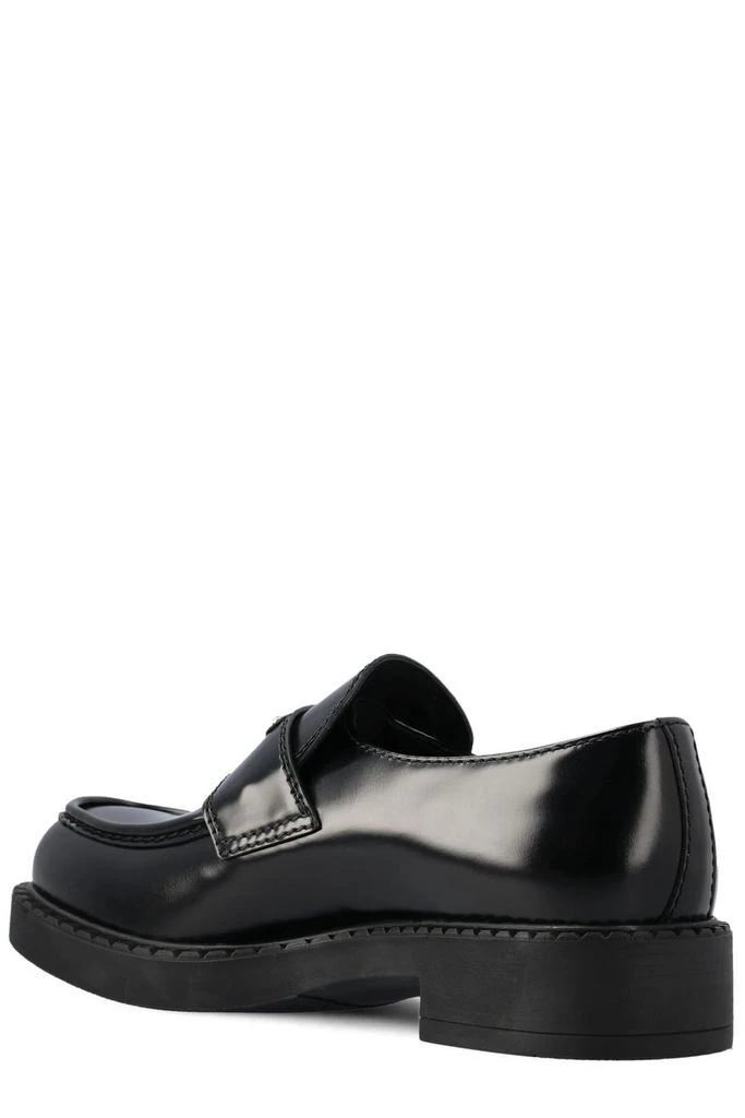 Prada Prada Logo Plaque Slip-On Loafers 3