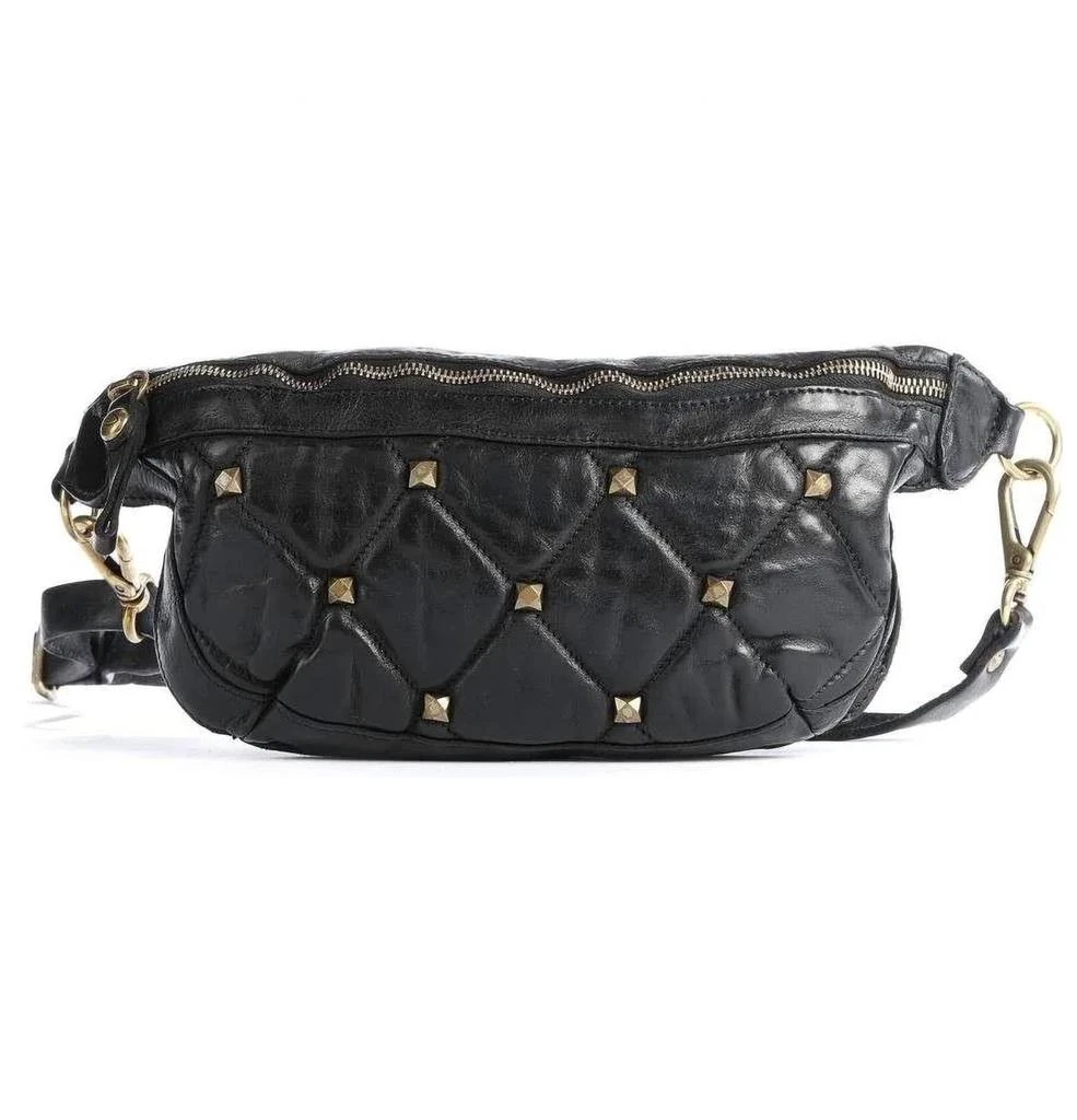 CAMPOMAGGI Marsupio Mini Waist Bag In Black 1