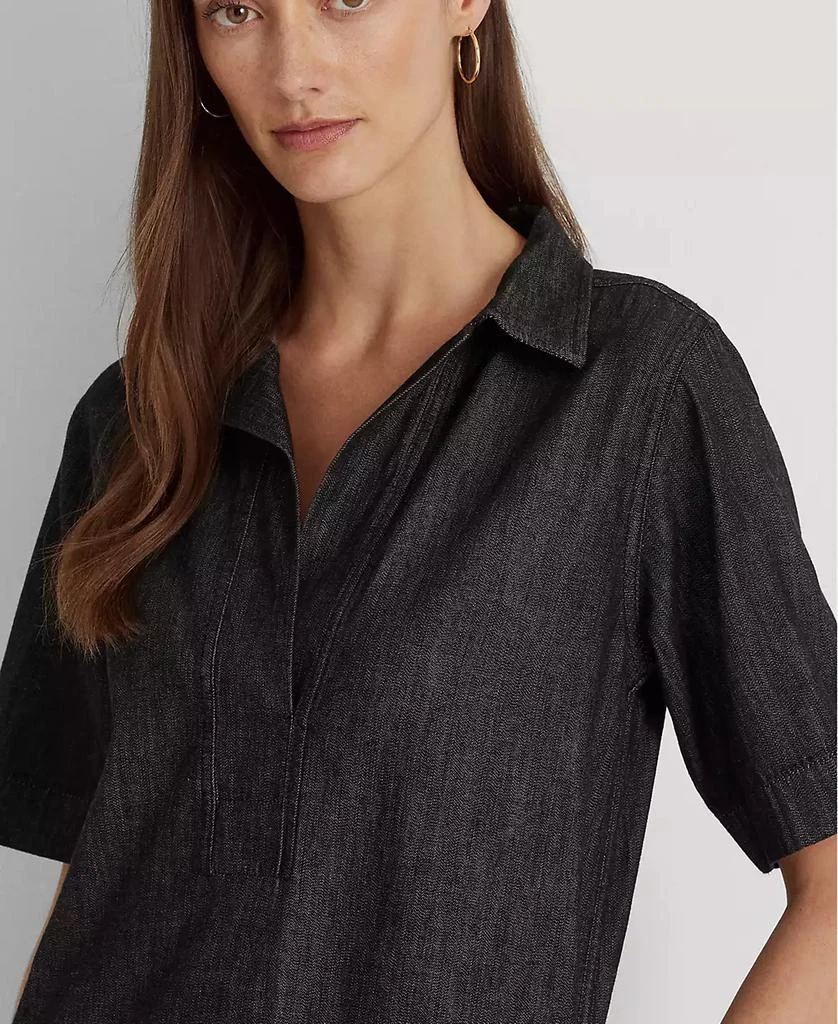 Ralph Lauren Denim Cotton Shift Dress 3