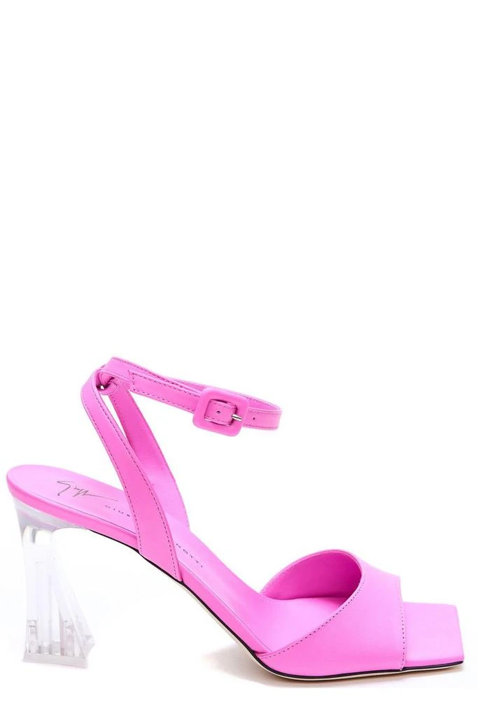 Giuseppe Zanotti Giuseppe Zanotti Square Toe Buckled Sandals from Cettire