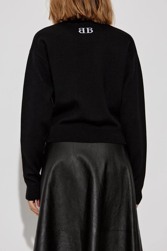 Balenciaga Balenciaga BB Logo Knitted Jumper 3
