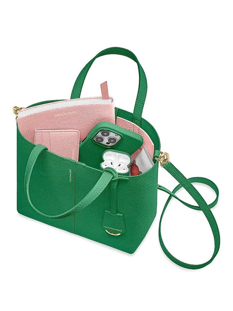Maison de Sabre Small Leather Soft Tote 7